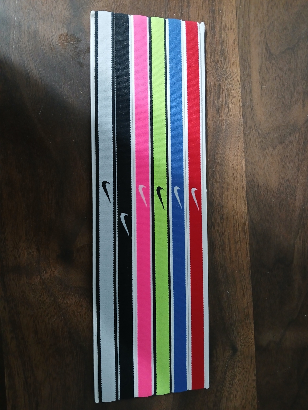 Nike Elastic Headbands Set - Multicolor Stripes